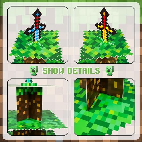 Anime Birthday Party Cupcake Display