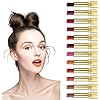 MISKOS 12PCS Matte Waterproof LipStick Summer Long Lasting Lip Makeup Set No Fade Pigmented Lip Stick Cosmeitc Gift Kits