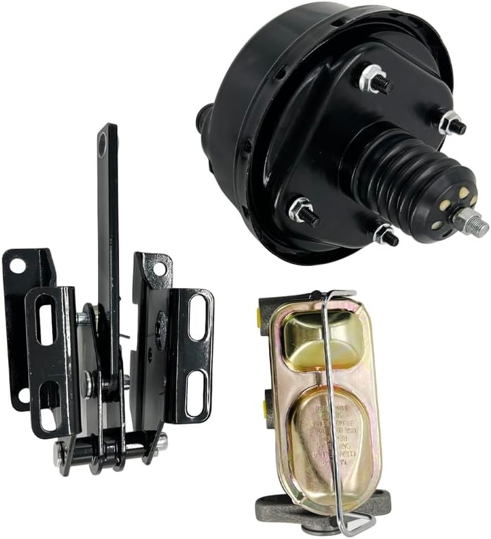 Size 7 Single Power Booster Brake Conversion Kit & Valve for Ford F-100 Truck 1957 1958 1959 1960-1977