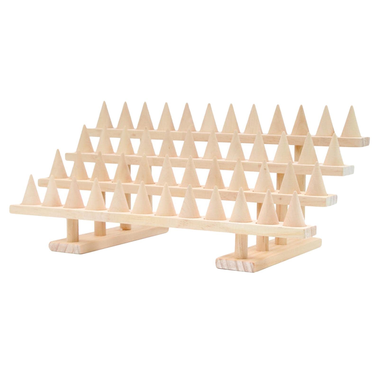 Wood Finger Ring Display for Drawer Wedding Ring Jewelry Storage 4 Tiers| Multi-Purpose| Multi-Purpose|Jewelry & Watches|• Jewelry & Watches|1 Set Finger Shape Ring Display Case