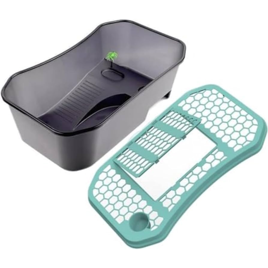 Quirix カメ用水槽 大きい カメ 水槽 亀の水槽 60CM 74CM 亀 飼育