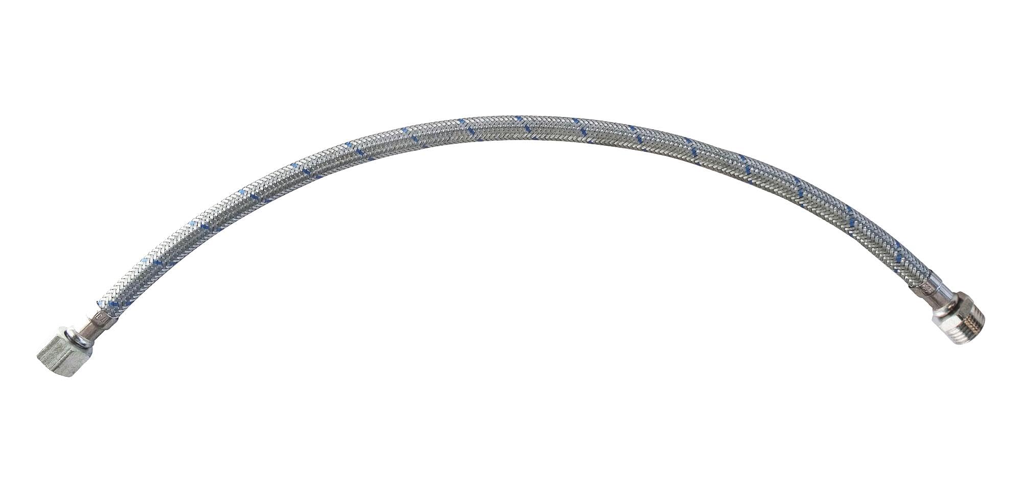 SOMATHERM FOR YOU 52-27 Trousers Flexible Fuel Galva DN10 L750 M3 / 8 F3 / 8, Gray