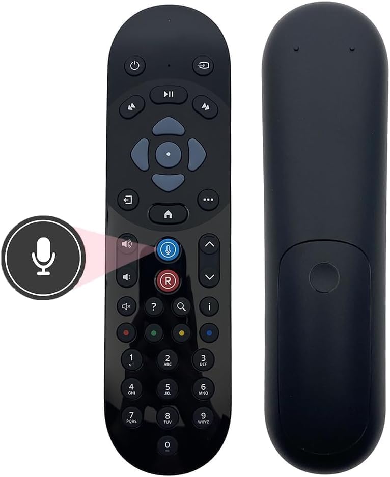 Voice Remote Control Replacement Compatible with Sky Q Box, TV Box, Mini Box and Silver Box with Voice Search Function, No Programming Required