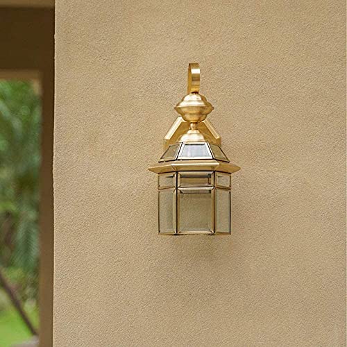 Applique Murale Étanche en Bronze Solution Éclairage Durable pour Patio - 5