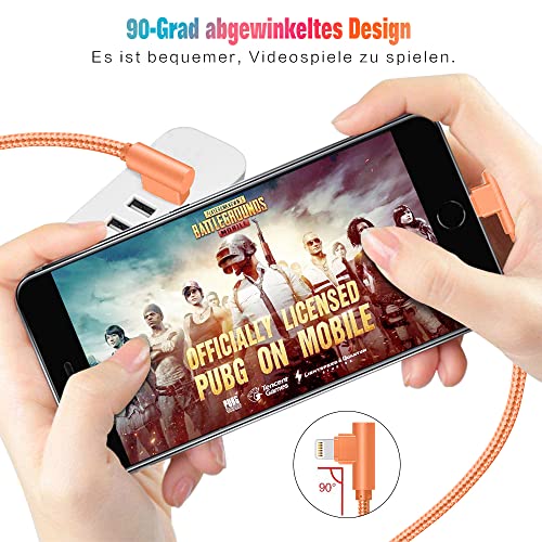 Cavo di ricarica per iPhone Lightning (3 Pack 2M)