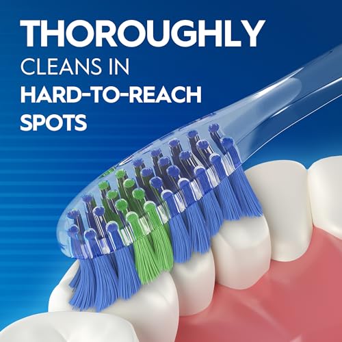 Image of Oral-B Pro Health Fights Plaque & Tartar, 4 Count Soft Manual Toothbrush Pack, Indicator Bristles, Plaque Fighter, Gentle on Teeth