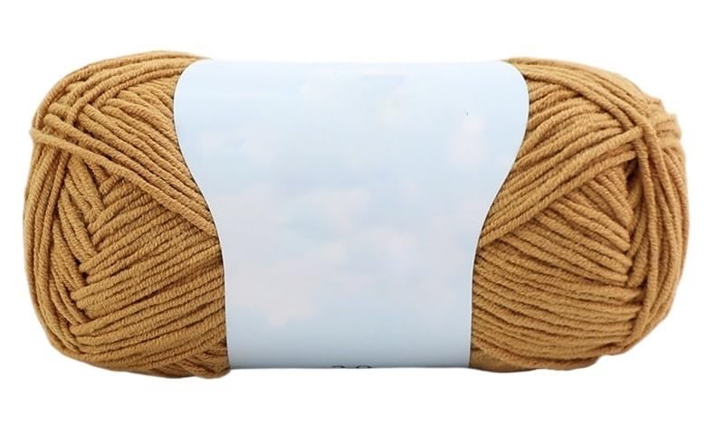 Fil de coton pour crocheter de qualité supérieure 5 écheveaux 4 brins fil mélangé