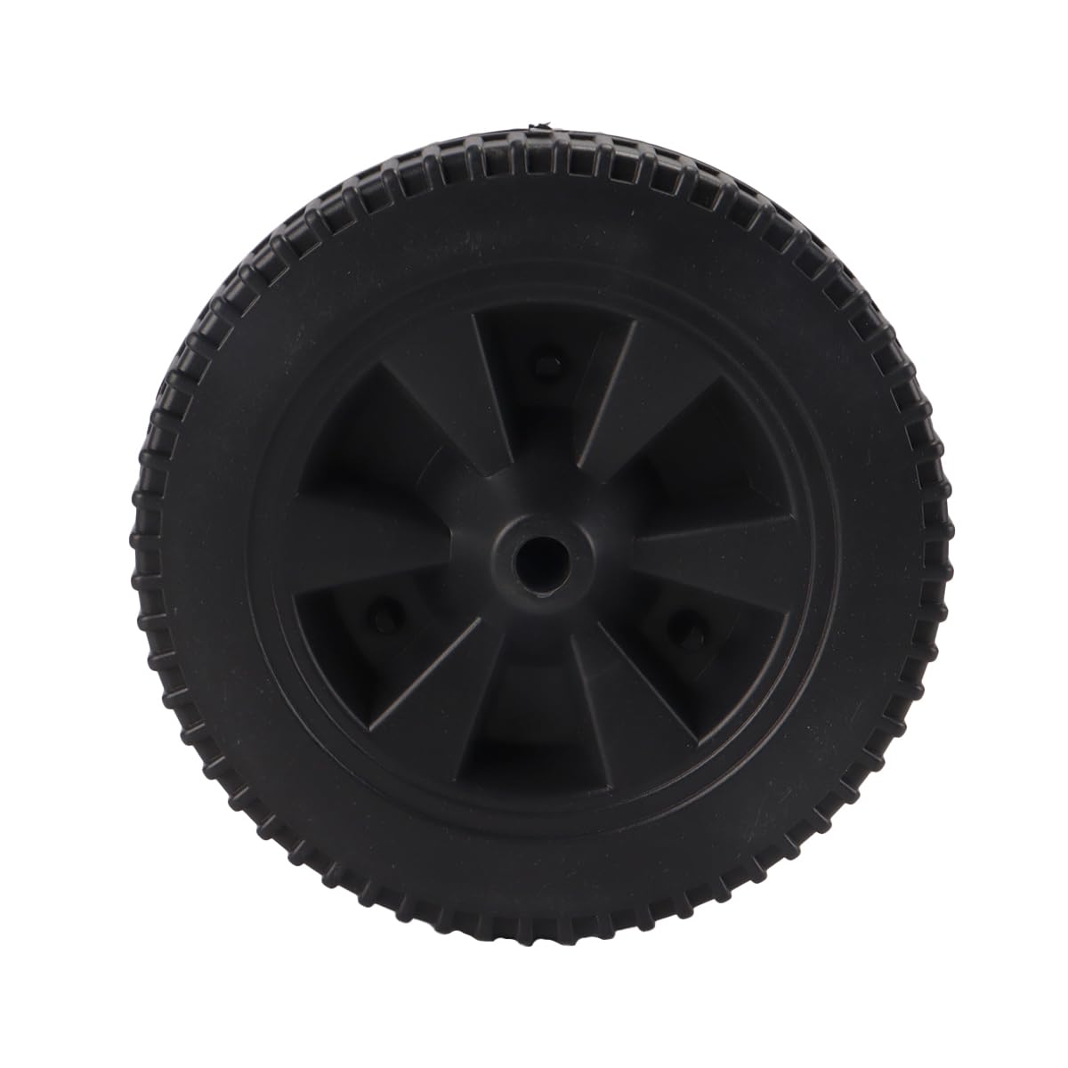 2 Pezzi di Ricambio per Ruote da 7 Pollici per Barbecue, Accessori per Ruote in plastica per Barbecue (175 mm)