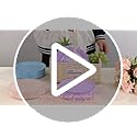 KIRE 60PCS Purple Plastic Plates Disposable - Heavy Duty Purple Plates Include 30Pcs 10.25” Dinner and 30Pcs 7.5” for Dessert/Salad - for Wedding/Bridal Shower