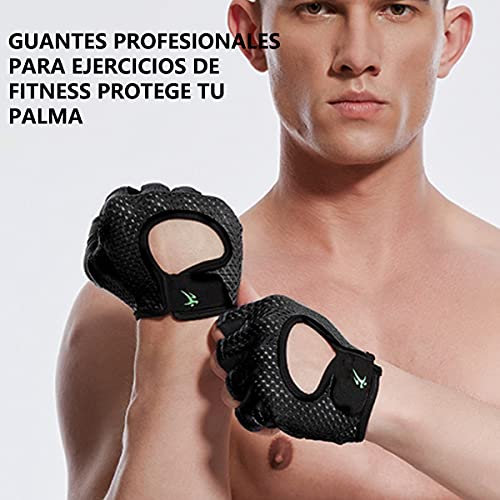 Fitness, Sports guantes gym mujer Marca SWRWJ (3)