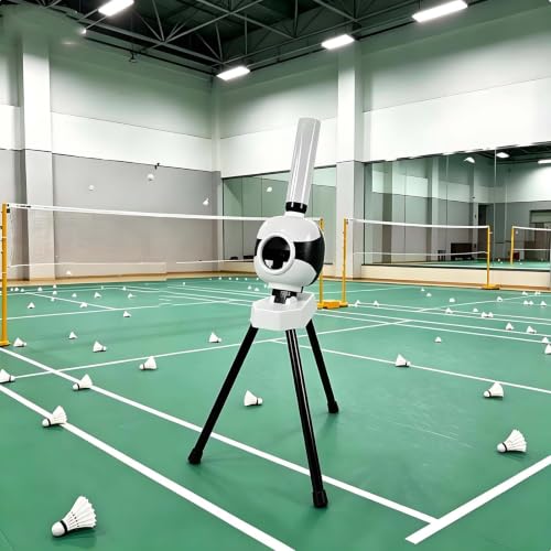 GUTYGIO Automatic Shuttlecock Launcher for Badminton