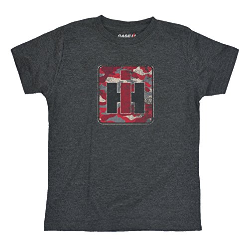 Country Casuals International Harvester - Red Camo IH Logo - Youth Short Sleeve Graphic T-Shirt