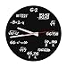 Produktbild Acryl Wanduhr kreative Mathe Wanduhr einzigartiger Entwurf Lustige mathematische Formel Uhr für Klassenzimmer Haus Moderne Dekoration des Büros