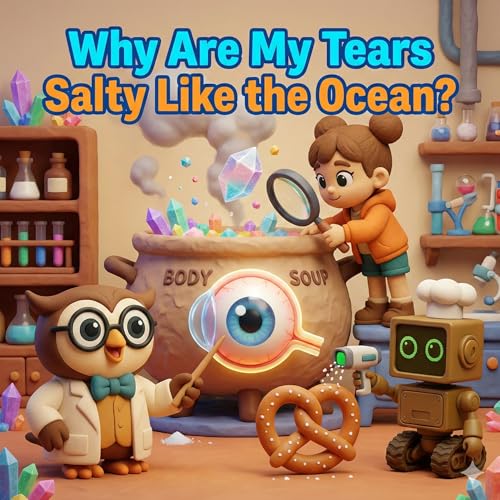 Why Are My Tears Salty Like the Ocean? &ndash; Biology and Human Body for Kids