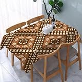 PREMIUM QUALITY & DURABLE - Crafted from 100% polyester filed with strong stitching, this tablecloth combines softness and durability. Protects your tables and furniture from scratches, stains and sun rays, making it an ideal outdoor tablecloth for both indoor and outdoor use, including gardens.