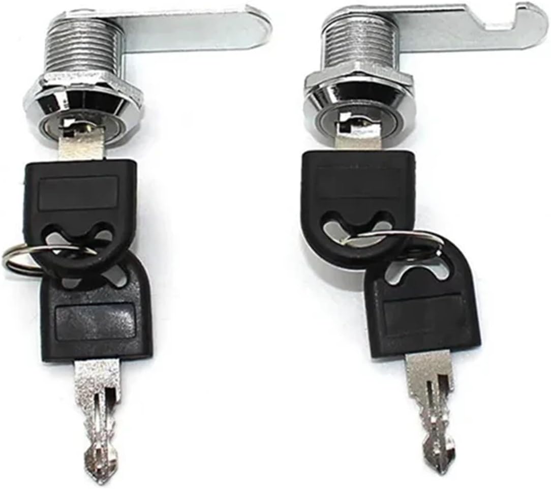 Drawer Lock Plane Switch Panel Mailbox Locks Industrial Cinet Door File 1Pcs(25 Unique Key-Zinc)