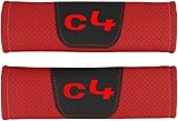 2 Pcs Sicherheitsgurt Schulterpolster, für Citroen C4 Schultergurt Protect Slip Soft Comfort Auto Styling ZubehöR