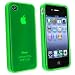 Importer520 Green TPU Flexible Case For Apple Iphone 4 4G 4GS AT&T Verizon