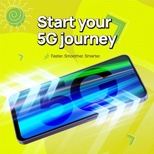 Image of HMD Vibe 5G | Android 15 | 50 MP Dual Rear AI Camera | Rear Notification LED | 510K+ AnTuTu Score | 1 Year Replacement Guarantee | 18W Fast Charger in-Box | Purple