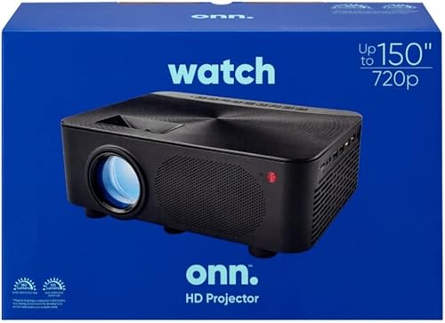 Miniatura 6 de Onn Proyector de cine en casa LCD 720p Negro 1280 x 720 Resolución Relación de aspecto 169, 43 Proyecto hasta 150 pulgadas - 100020900