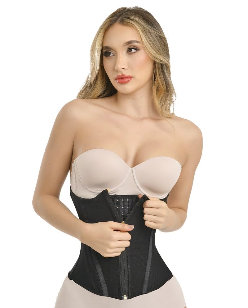 Extreme Waist Trainer 15 Rods Stage 5 Compression Internal Band High Quality Colombian Faja for Hourglass Shape