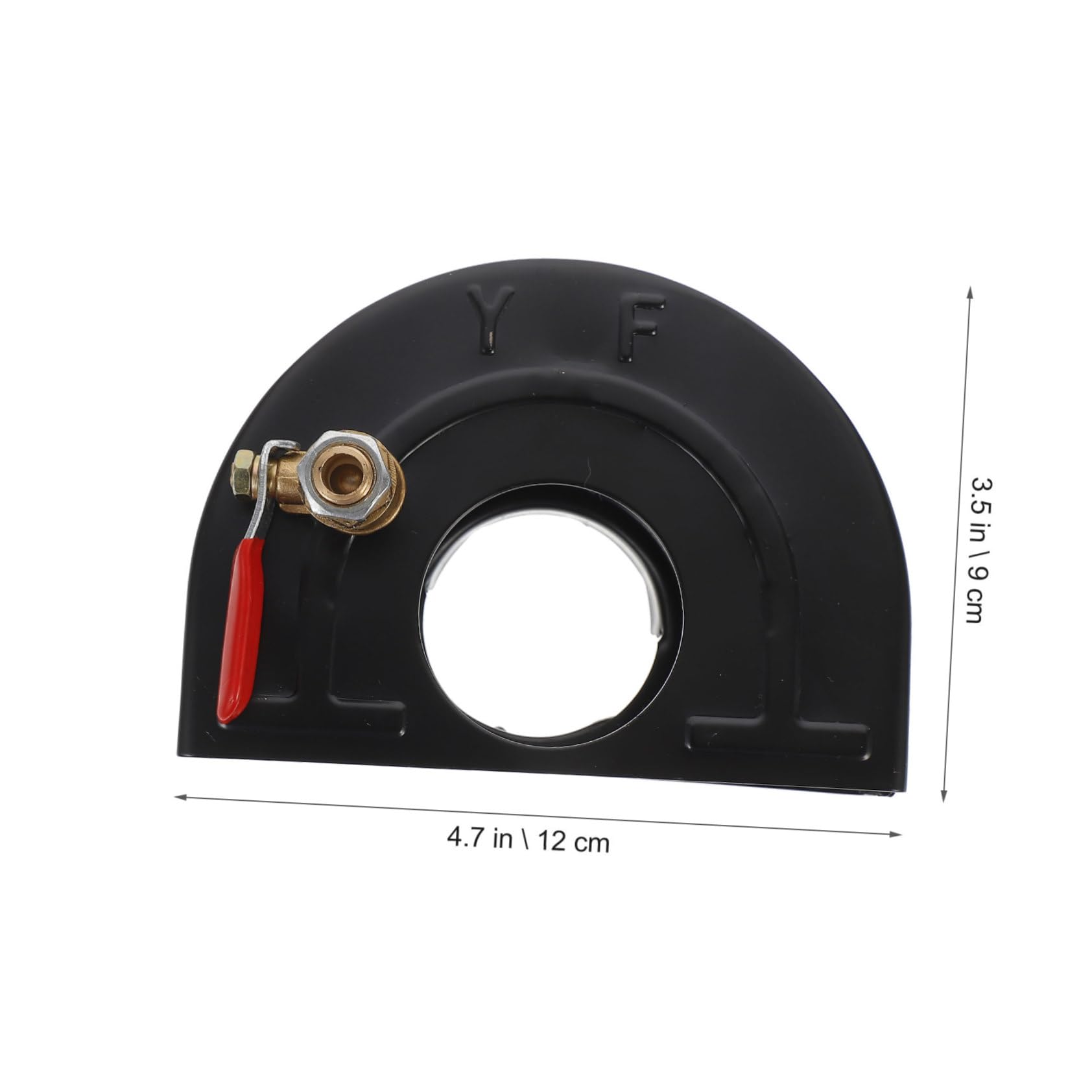 ARTIBETTER 1pc Metal Angle Grinder Guard Chamfer Cutting Protection Cover Splash Guard for Power Tools (angle Accessories)