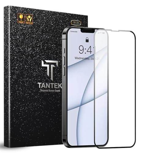 Image of TitanGuard Tempered Glass Screen Protector Guard Film for iPhone 13 pro max /iPhone 14 plus (6.7 Inch)- 9H Hardness, Military Grade, Anti-Static, Easy Installation Kit - 1 PACK