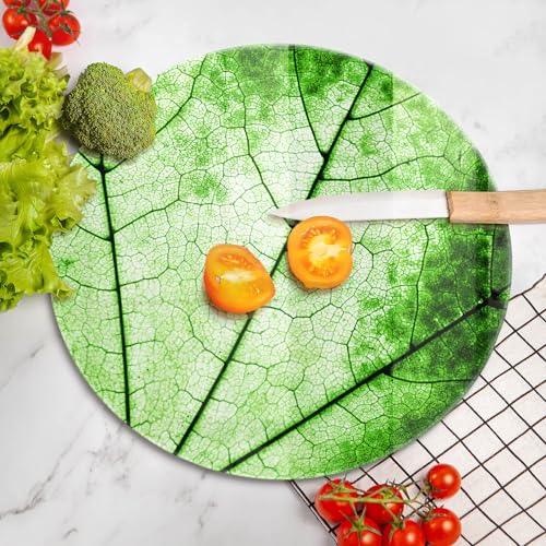 Planche à découper induction 40cm Wallfluent avec feuille décorative résistante