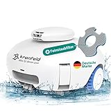 FEINSTAUBFILTER - Als besonderes Zubehör hat der Poolroboter einen Filter für Feinstaub. Dieser fängt auch feinste Schmutzpartikel aus dem Pool und sorgt für eine besonders gründliche Reinigung.