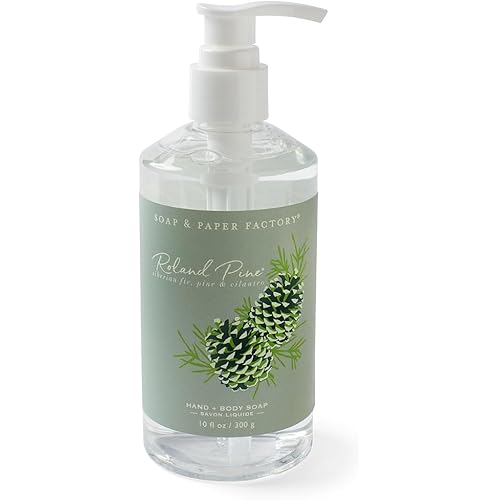 Soap & Paper Factory Roland Pine Hand & Body Wash 10 fl oz