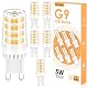G9 LED Lampe Warmweiß 3000K, 5W G9 Leuchtmittel für Halogen Ersatz