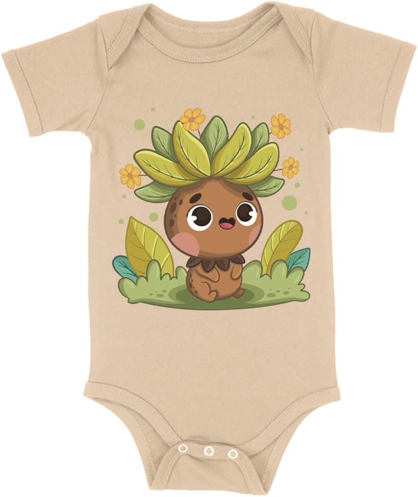 Cartoon Print Baby Onesie - Funny Gifts - Great Gifts