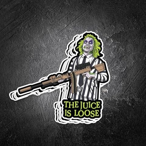 PatchOps The Juice is Loose Vinyl Decal Sticker, Standard Cover