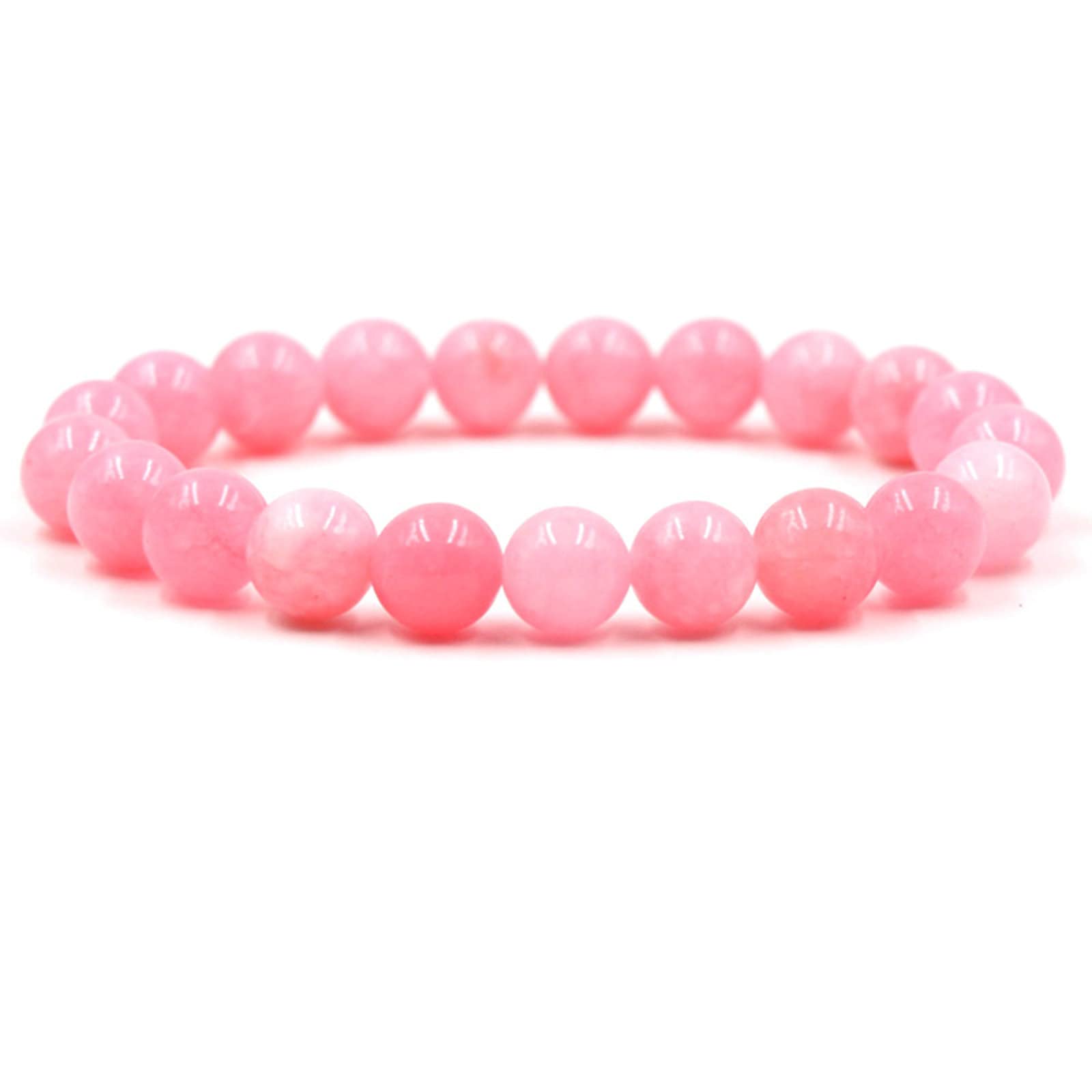 Perles agate 10 mm : fini les fermoirs difficiles avec cet élastique - 2