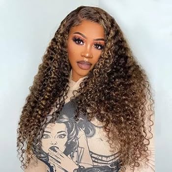 Amazon.com : Ladoux Ombre Lace Front Wig Human Hair 13x4 HD