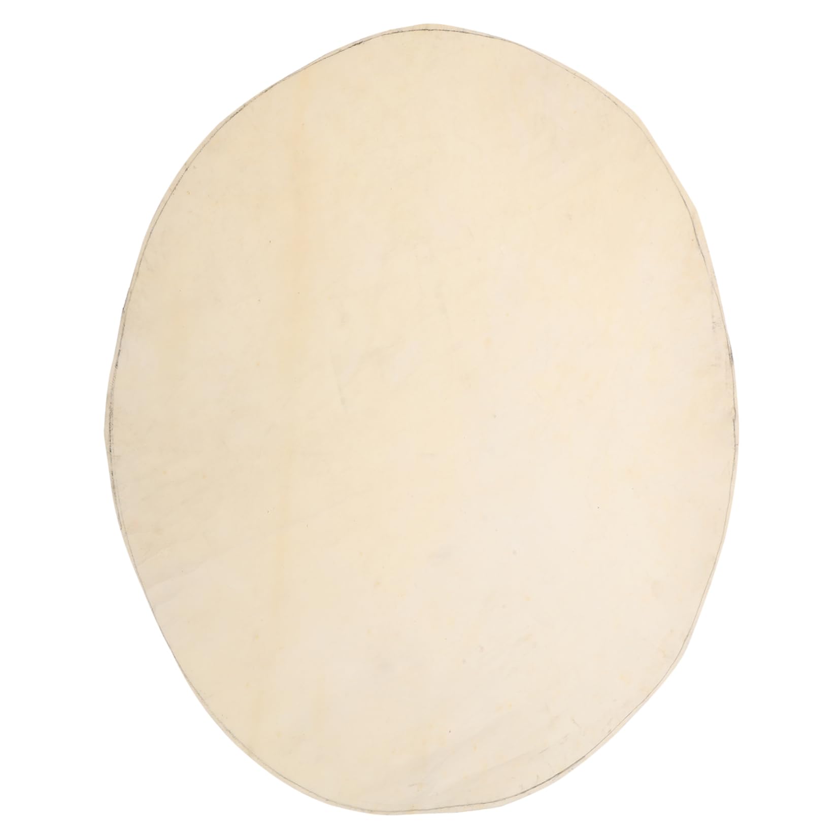 JEWEDECO Leather Drum Head Goat Skin Replacement for African Percussion and Expertly Crafted for Superior Sound