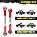 RCAWD for Arrma Turnbuckles Link Tie Rod 6pcs 1-10 3S Mega Vorteks Senton Granite Big Rock Typhon Upgrade Parts