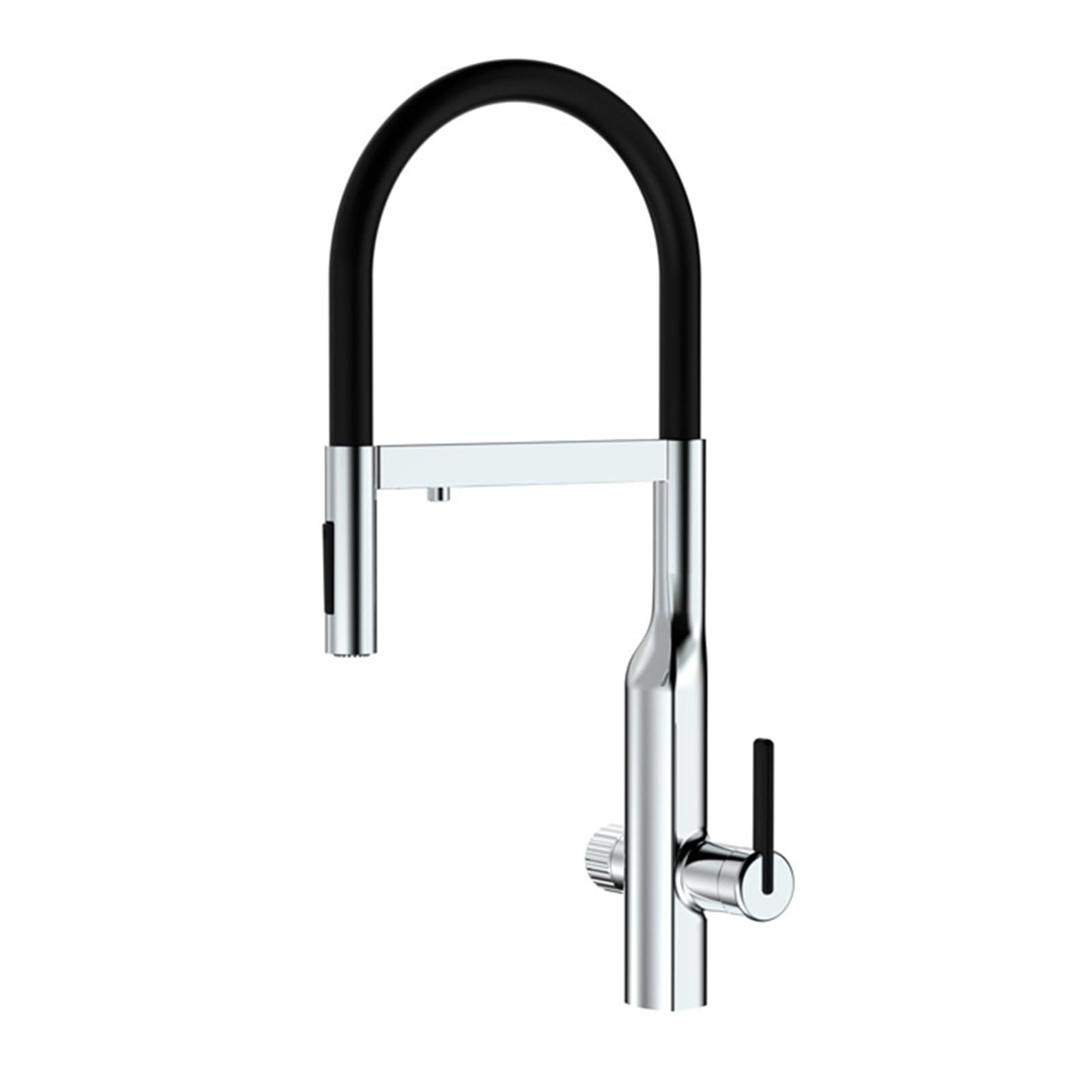 ZQFHSX 3 Way Kitchen Tap - Flexible Swivel Hot and Cold Purified Water Faucet, in 1 Brass Sink