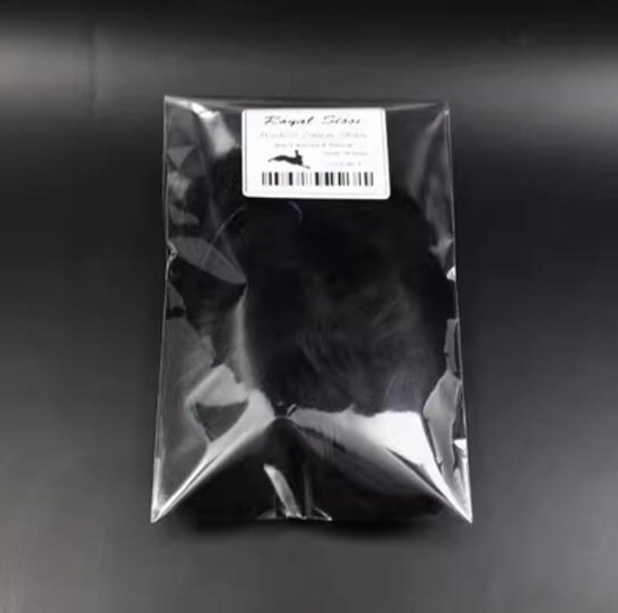 WellieSTR 1 Meter (Black) Half Skin Fly Tying Rabbit Zonker Strips 5mm Width pre-Cut Rabbit Fur Strips for Zonker Style Fly Fishing Streamers