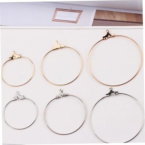 Miniatura 2 de 20 piezas de suministros de fabricación de joyas de acero inoxidable, ganchos de acero inoxidable, colgantes de acero inoxidable para tachuelas,