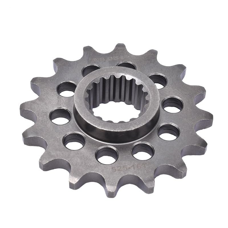 Pignon 16T en acier forgé pour chaîne 525 de moto H 900 NR et 900 N