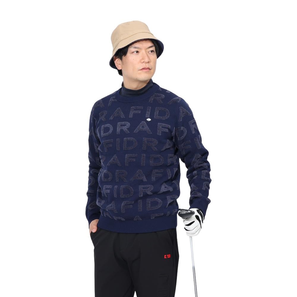 Amazon.co.jp: フィドラ（FIDRA） ゴルフウェア 保温 長袖 ジャカード 