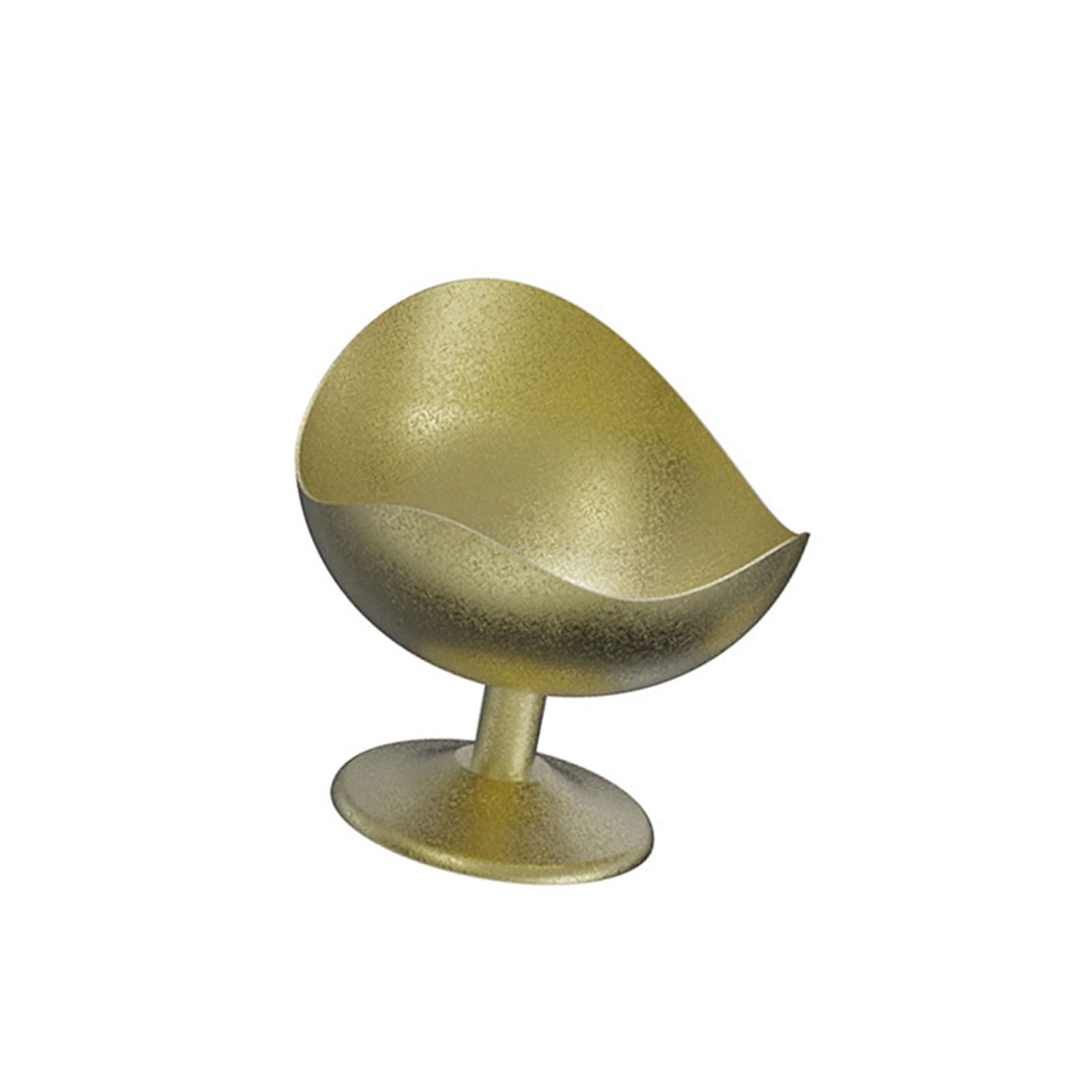 Navna Unique Irregular Shape 304 Stainless Steel Mousses Bowl Footed Ice Cream Goblet Cup for Yogurts Puddings and Snacks Dessert Goblet Cup