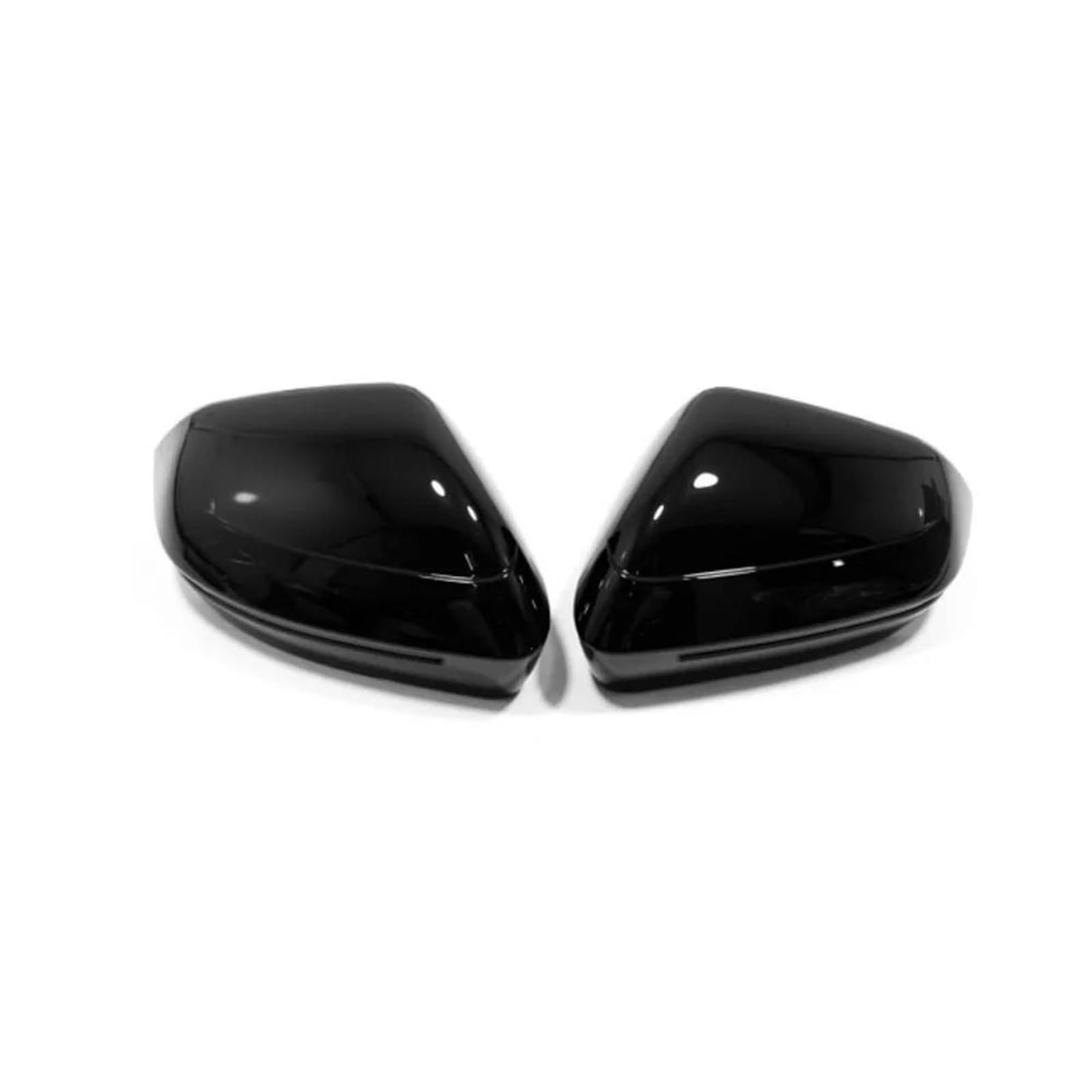 Car Wing Mirror Cover Shell Trim Sticker for X3 G45 XDrive 30 20 2025 2026 Car Wing Mirror Covers(Black Without Corners)