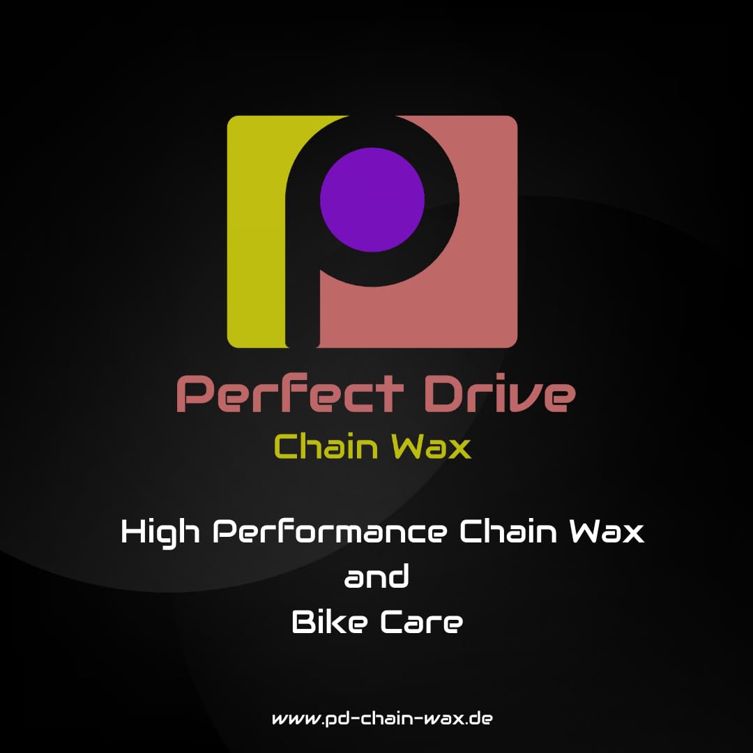 Perfect Drive Chain Waxing Set dla Rowerowego łańcuch - wosk, podkładka silikonna, uchwyt na łańcuch, gorący wosk