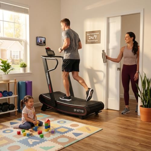 Caminadora con pantalla 5" y diseño plegable compacto miniatura 3