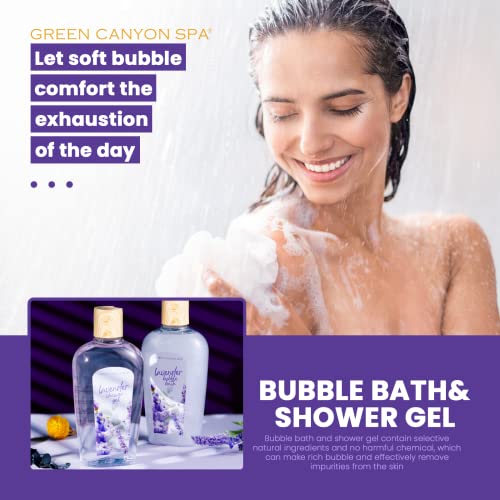 Green Canyon Spa Cesto Regalo Spa per Donna, Set