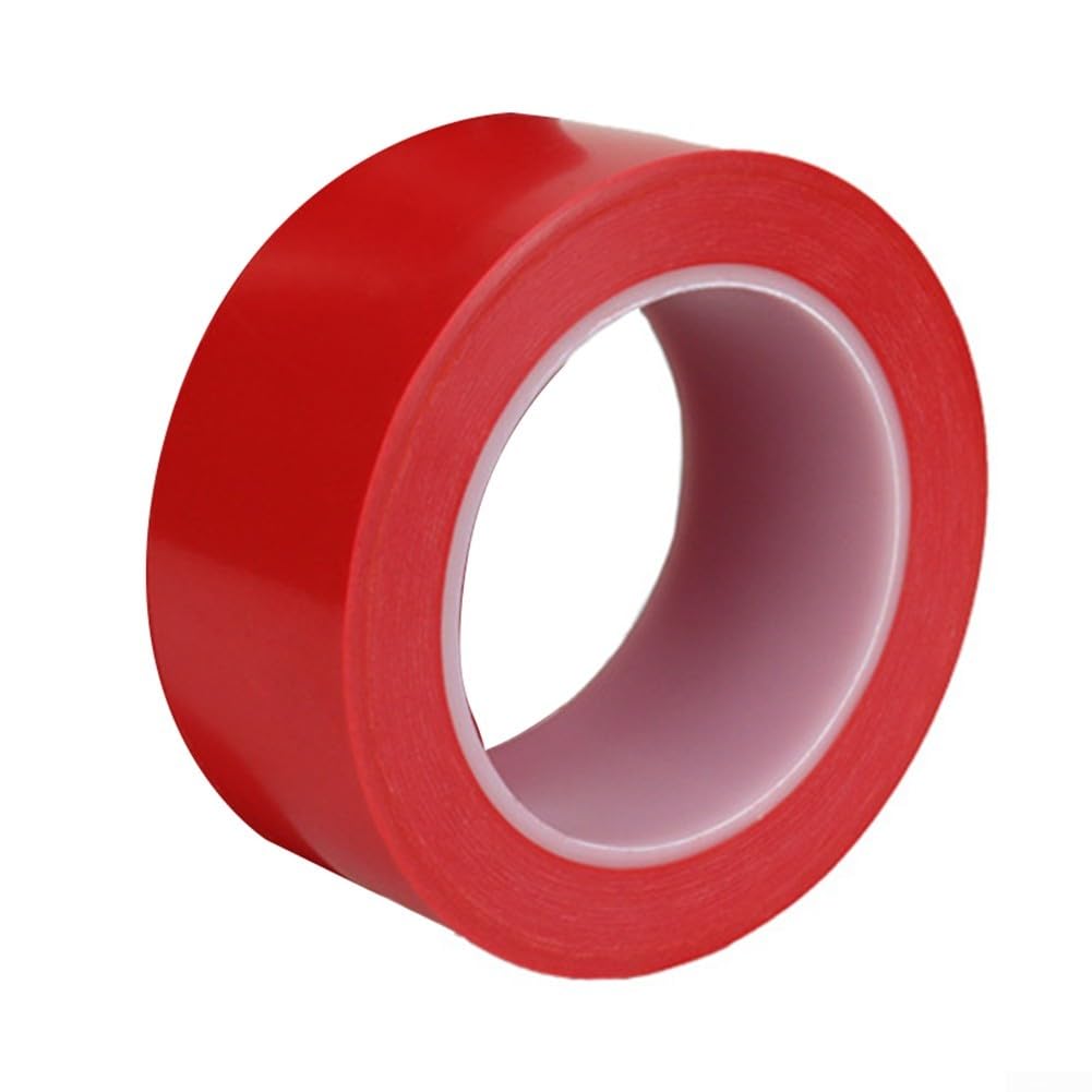 Outdoor Court Tape Marking Kit, Court Lines Tape For Badminton Tennis Basketball, Sports Floor Marking Tape For Tennis, 6Cmx33meter(Red)