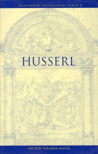On Husserl (Wadsworth Philosophers Series)