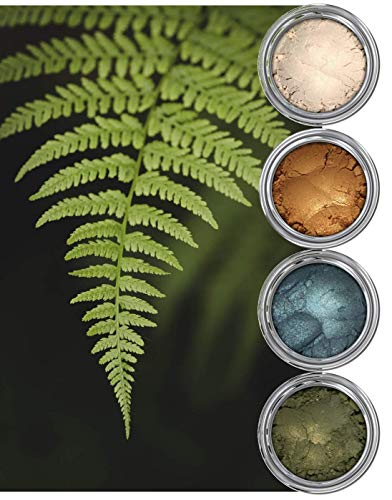 Concrete Minerals Eyeshadow, Silky- Smooth And Highly Pigmented, Longer-Lasting With No Creasing, 100% Vegan And Cruelty Free, Handmade In Usa, 8 Grams Loose Mineral Powder (Forest Queen) #TOP5